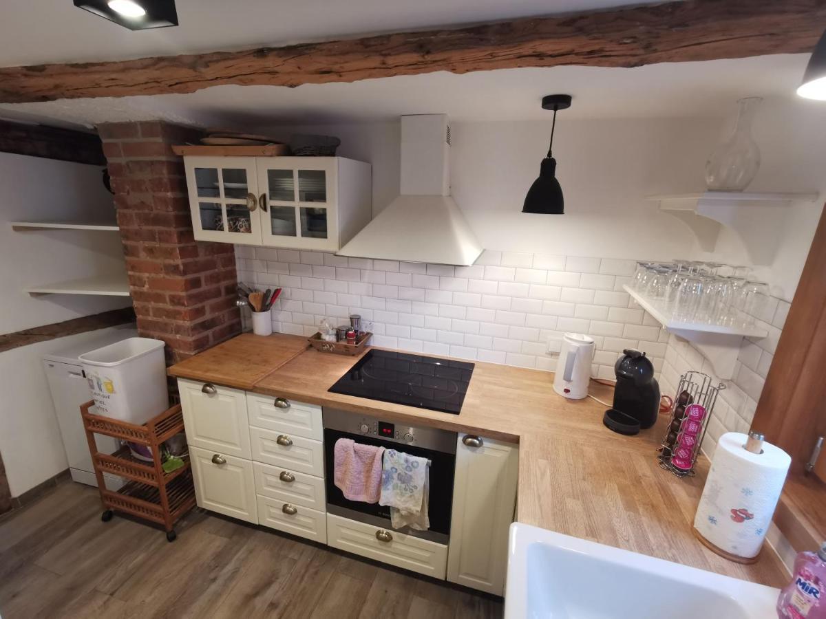Une Maison A Colombages - Cosy, Lumineuse Et Sauna Kesseldorf 外观 照片