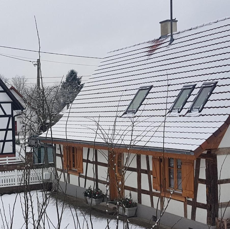 Une Maison A Colombages - Cosy, Lumineuse Et Sauna Kesseldorf 外观 照片