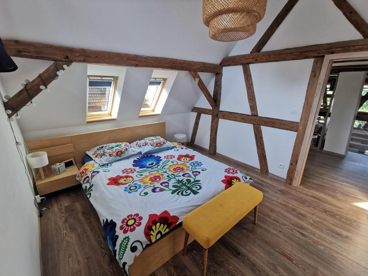 Une Maison A Colombages - Cosy, Lumineuse Et Sauna Kesseldorf 外观 照片