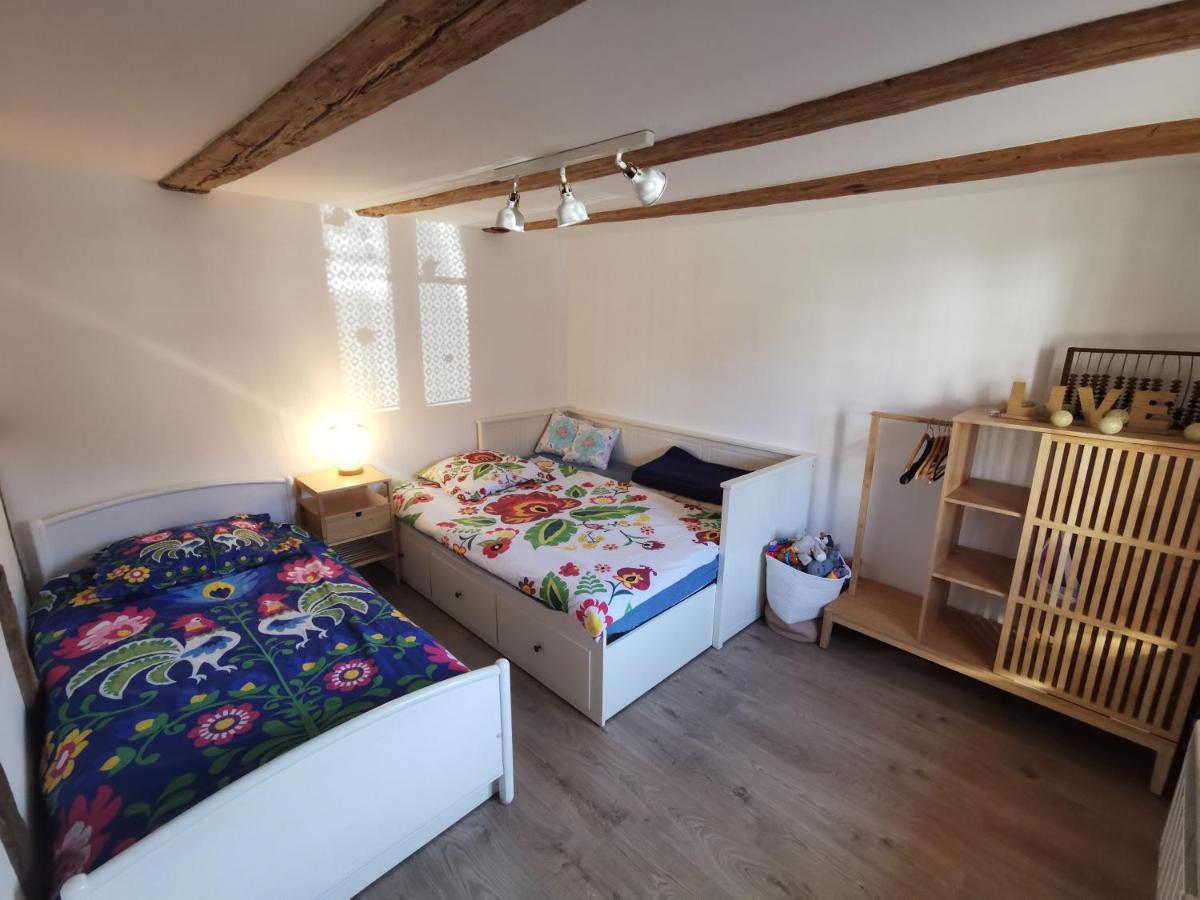 Une Maison A Colombages - Cosy, Lumineuse Et Sauna Kesseldorf 外观 照片