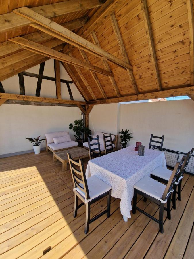 Une Maison A Colombages - Cosy, Lumineuse Et Sauna Kesseldorf 外观 照片