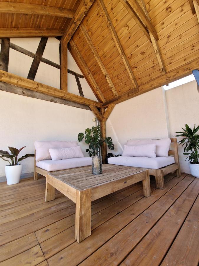 Une Maison A Colombages - Cosy, Lumineuse Et Sauna Kesseldorf 外观 照片