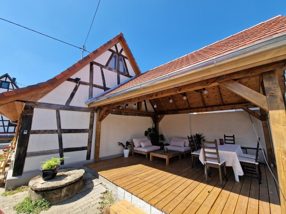 Une Maison A Colombages - Cosy, Lumineuse Et Sauna Kesseldorf 外观 照片