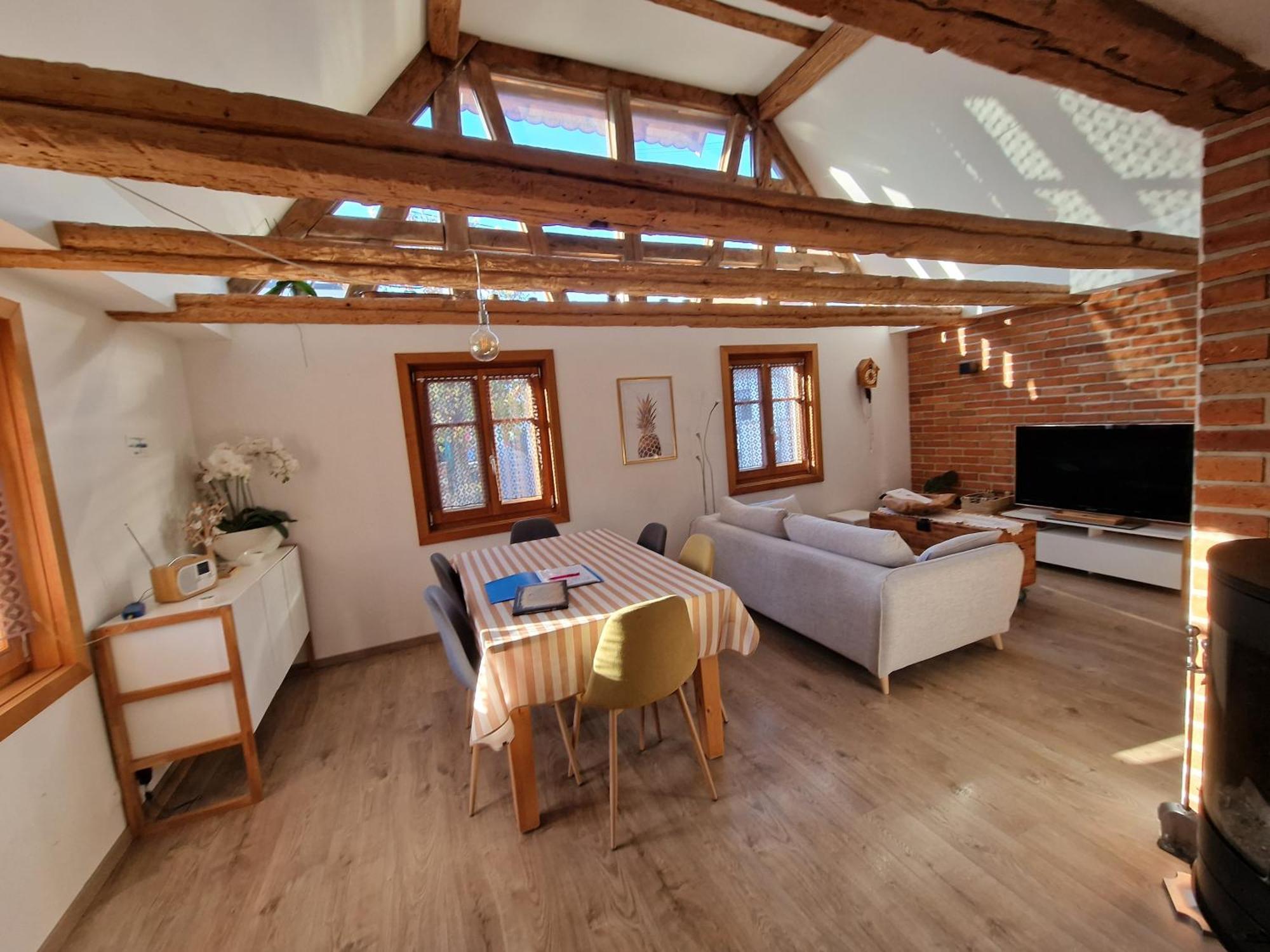 Une Maison A Colombages - Cosy, Lumineuse Et Sauna Kesseldorf 外观 照片